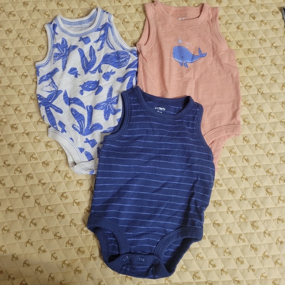 Carter's Other - Carter's Sleeveless Tank Bodysuit 0-3M